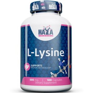 Haya Labs L-Lysine 500 mg (Lizinas)