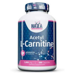 Haya Labs Acetyl L-Carnitine (karnitinas) 100 kaps.