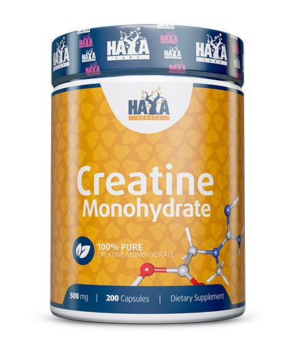 Haya Labs Sports Creatine Monohydrate 200 kaps. (kreatino monohidratas)