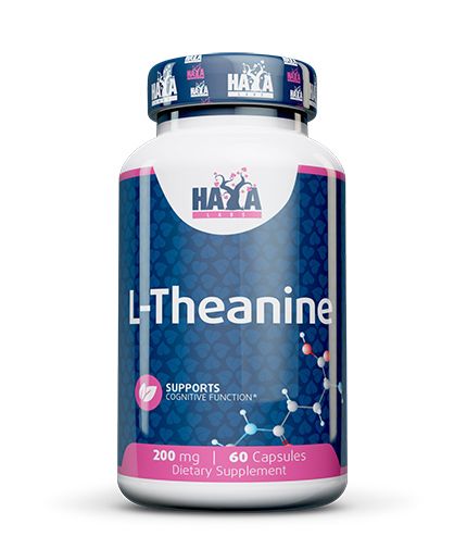 Haya Labs L-Theanine 60 kaps. (L-teaninas)