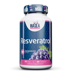 Haya Labs Resveratrol 60 tab. (Resveratrolis)