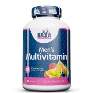 Haya Labs Food Based Men's Multi 60 tab. (vitaminai vyrams)