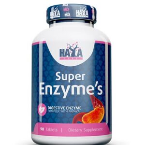 Haya Labs Super Enzyme Complex (Virškinimo fermentų kompleksas) 90 tab.