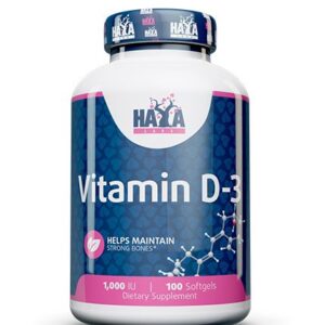 Haya Labs Vitamin D-3 100 kaps.