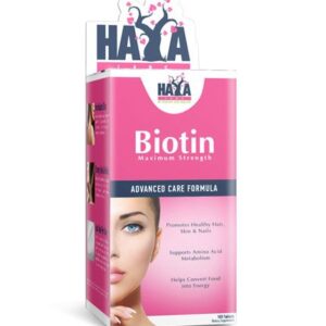 Haya Labs Biotin (biotinas) 100 tabl.