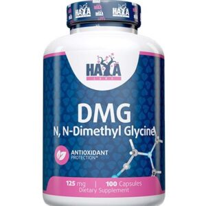 Haya Labs DMG (dimetilglicinas) 100kaps.