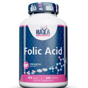 Haya Labs Folic Acid (folio rūgštis) 250 tab.