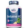 Haya Labs Betaine HCl 90 tabl. (Betaino hidrochloridas)