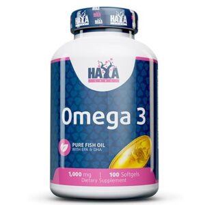 Haya Labs Omega 3 100 kaps. (Žuvų taukai)