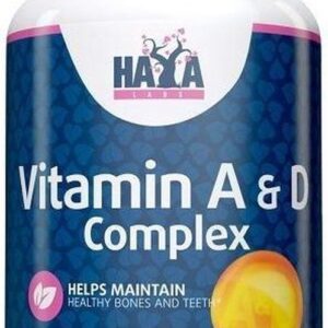 Haya Labs Vitamin A & D Complex 100 kaps.
