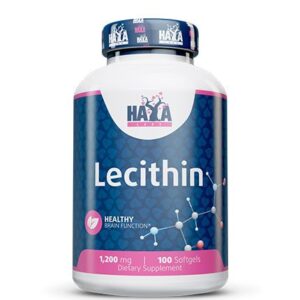 Haya Labs Lecithin 100 kaps. (Lecitinas)