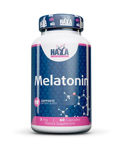 Haya Labs Melatonin 4 mg. 60 tabl. (Melatoninas)
