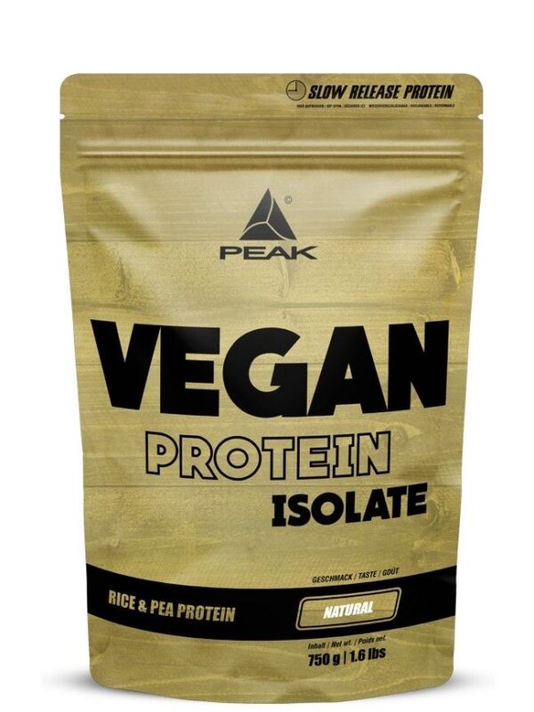 Peak Vegan Protein Isolate 750 g.