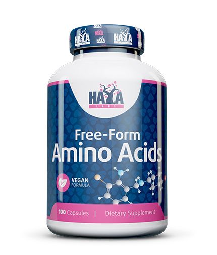 Haya Labs Free Form Amino Acids 100 kaps. (amino rūgštys)