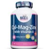 Haya Labs Calcium Magnesium & Zinc with Vitamin D 90 tab.