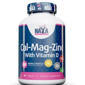 Haya Labs Calcium Magnesium & Zinc with Vitamin D 90 tab. (kalcis