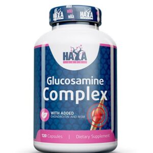 Haya Labs Glucosamine Complex 120 kaps. (gliukozamino kompleksas)