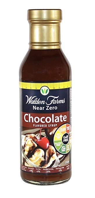 Walden Farms Chocolate Syrup (šokoladinis sirupas) 355 ml.