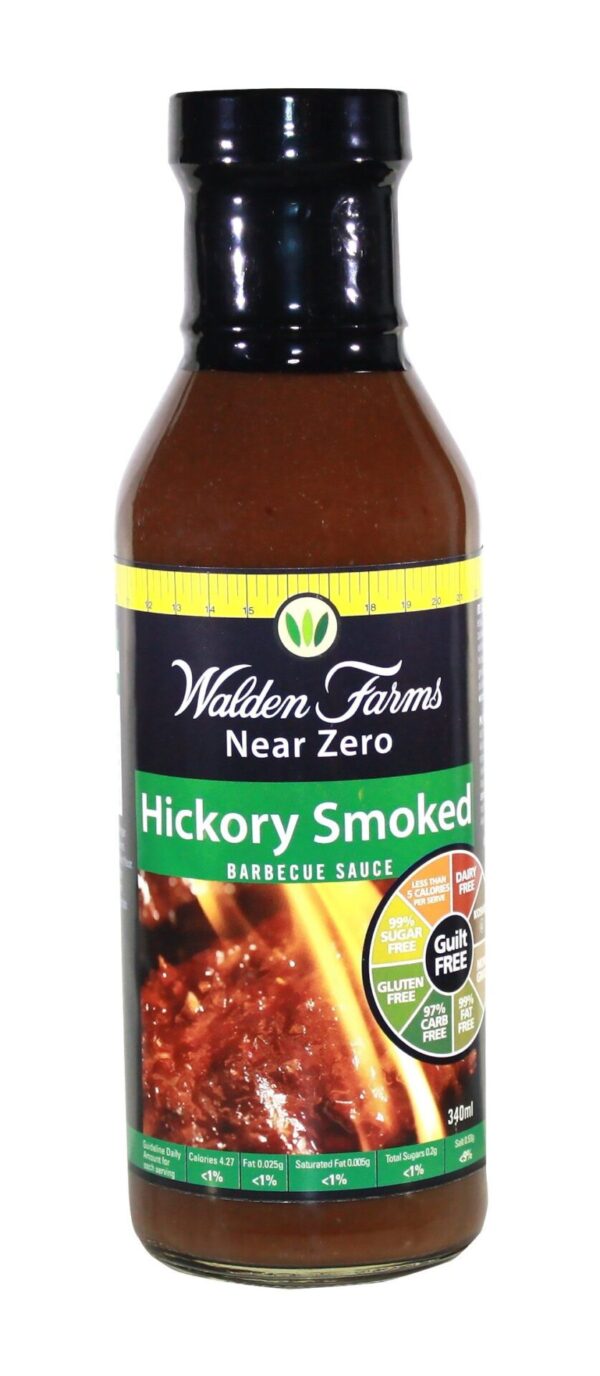 Walden Farms Hickory Smoked Barbecue Sauce (dūmo skonio barbekiu padažas) 340 g.