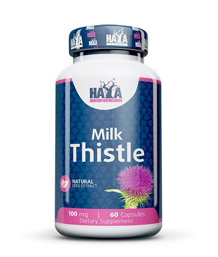 Haya Labs Milk Thistle (tikrasis Margainis) 60 kaps.