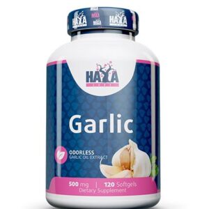 Haya Labs Odorless Garlic 120 kaps.