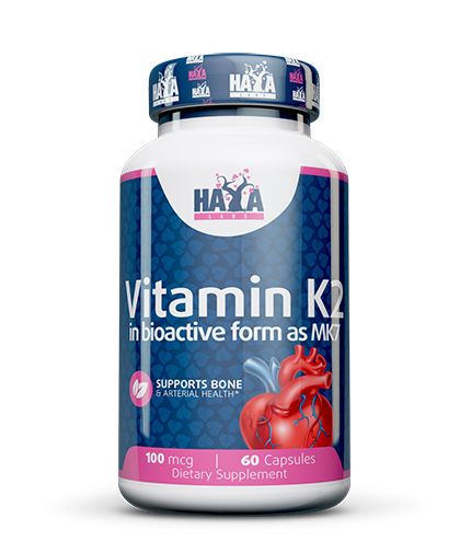 Haya Labs Vitamin K2-Mk7 60 kaps. (Vitaminas K2)