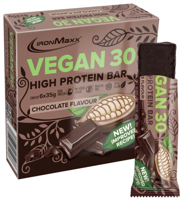 IronMaxx Vegan 30 High Protein Bar 6×35 g.