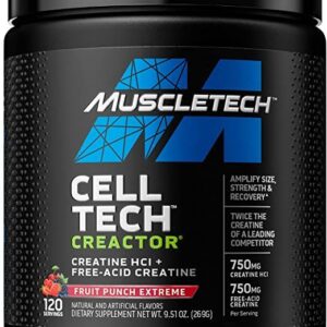 MuscleTech Cell-Tech Creactor (kreatinas) 269 g.