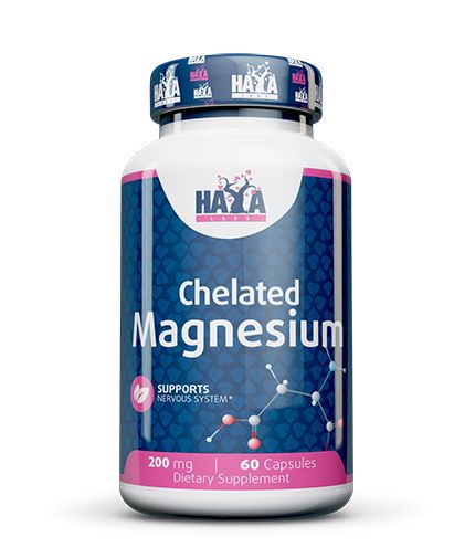 Haya Labs Chelated Magnesium (magnis) 60 kaps.