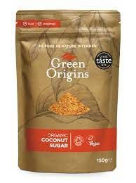 Green Origins Organic Coconut Sugar (kokosų cukrus) 150 g.
