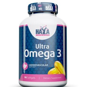 Haya Labs Ultra Omega3 90 kaps. (žuvų taukai)