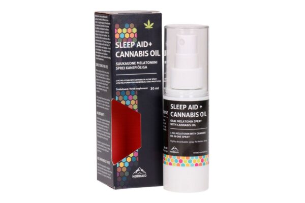 Nordaid Sleep AID+Cannabis Oil 30 ml. (miegui gerinti)