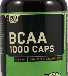 Optimum Nutrition BCAA 1000 200 kapsulių