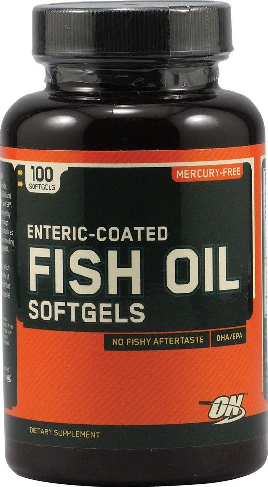 Optimum Nutrition FISH OIL 100 kapsulių
