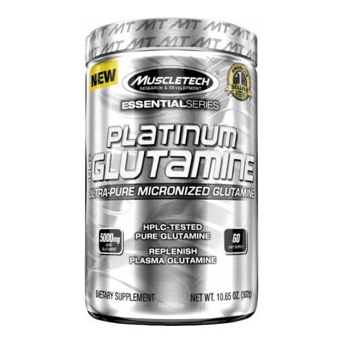 MuscleTech Platinum 100 % Glutamine 302 g.