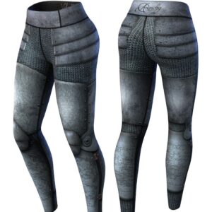 Anarchy Armor Compression Legging (Gray/Black)