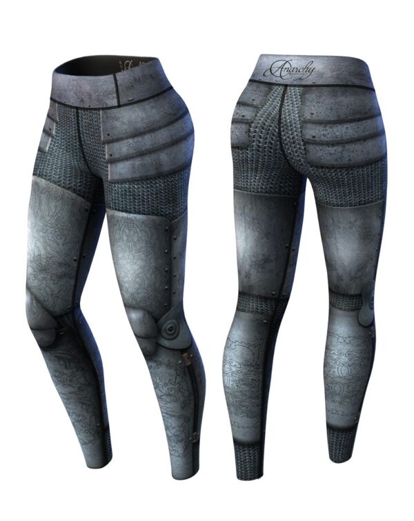 Anarchy Armor Compression Legging (Gray/Black)