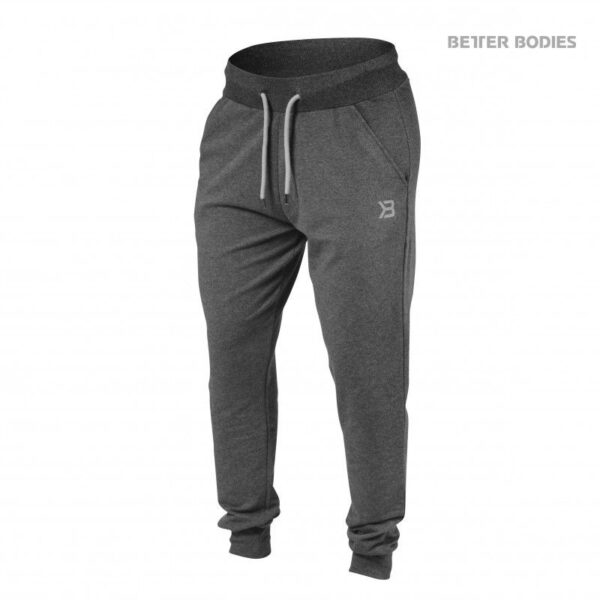 Better Bodies Soft Tapered Pants (Anthracite/Melange)