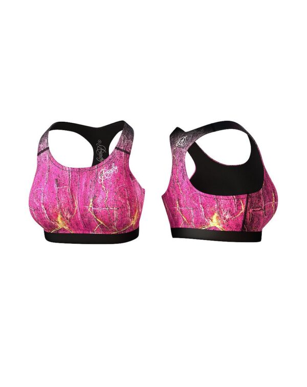 Anarchy Demonia Sports Bra (Pink/Black)