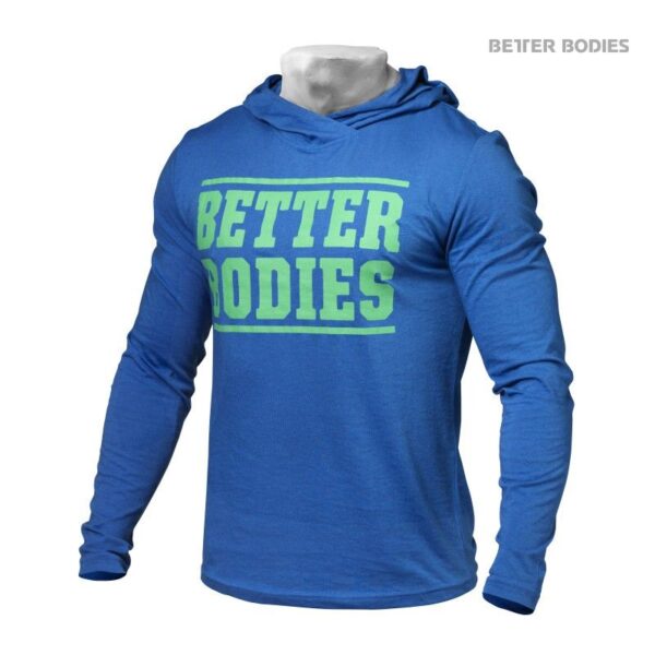 Better Bodies Mens Soft Hoodie (Bright blue)