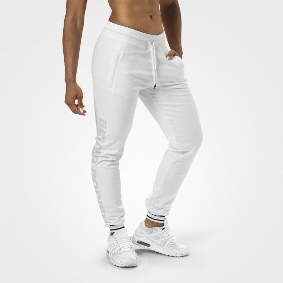 Better Bodies Madison Sweat Pants (White)