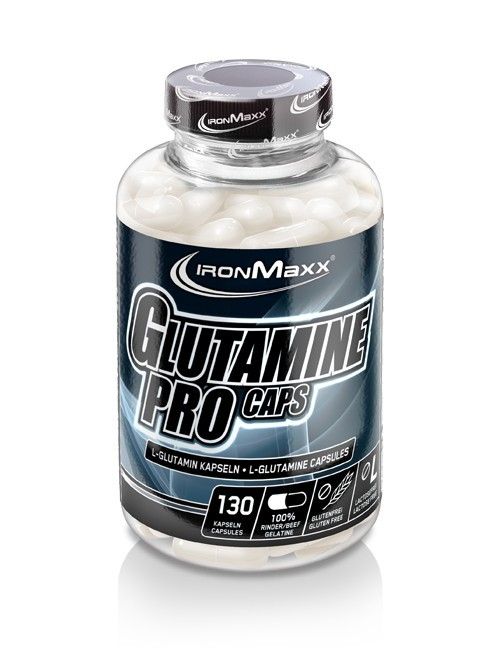 IronMaxx Glutamine Pro 130 kaps.