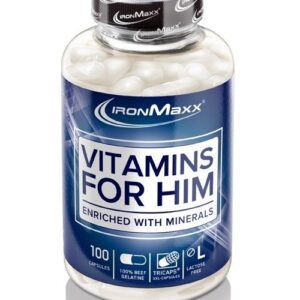 IronMaxx Vitamins For Him 100 kaps.