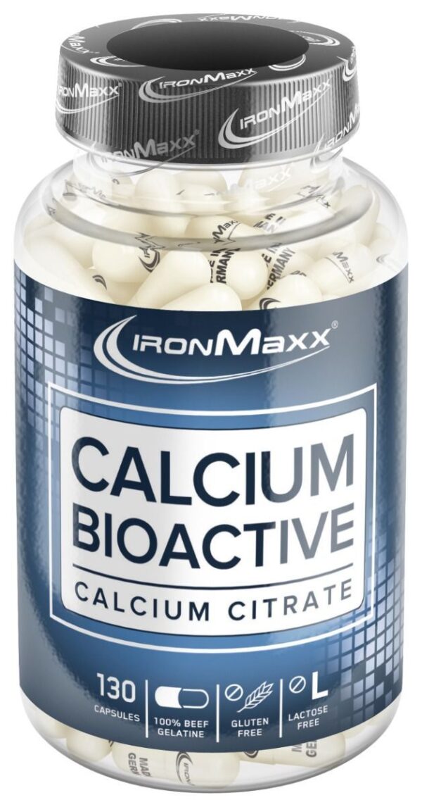 IronMaxx Calcium Bioactive (kalcis) 130 kaps.