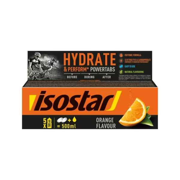 Isostar Hydrate & Perform Powertabs 120g. (10x12g)