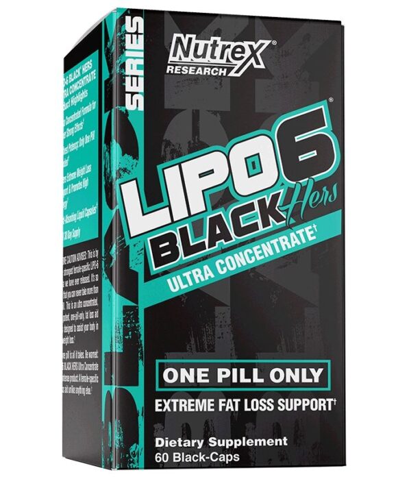 Nutrex Lipo 6 Black Hers 60 kaps.