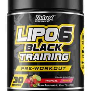 Nutrex Lipo 6 Black Training Pre-Workout 204 g.