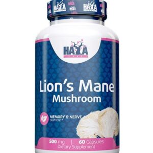 Haya Labs Lion‘s Mane Mushroom 60 kaps.