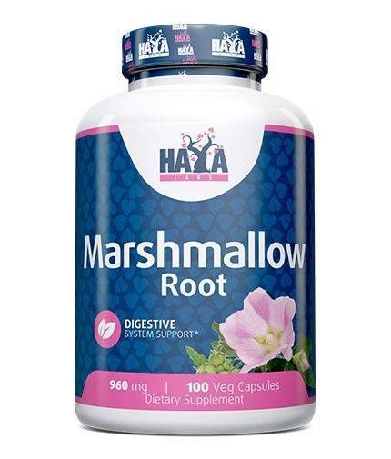 Haya Labs Marshmallow Root 100 kaps. (Svilarožių ekstraktas)