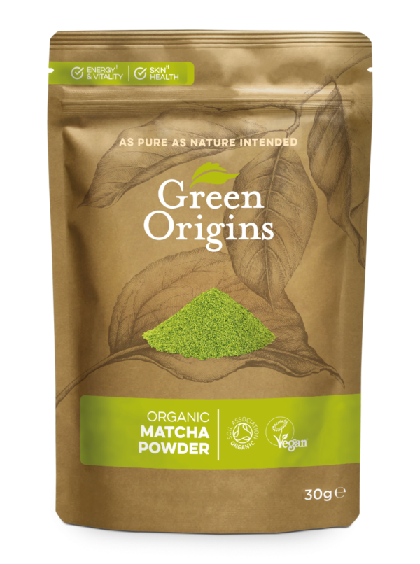 Green Origins Organic Matcha Green Tea Powder (Matcha žalioji arbata) 30 g.